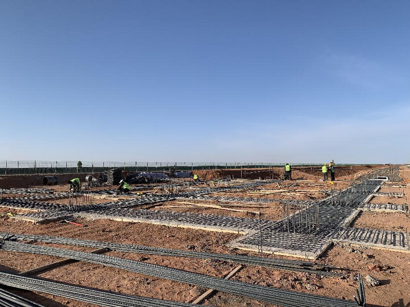 开云 开云体育官网临哈铁路内蒙古段工程：跑出建设“加速度”(图2)