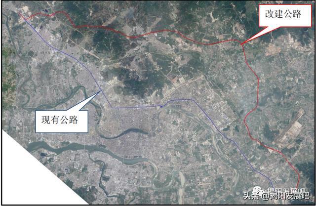 揭阳国道G206改线工开云 开云体育程环评公示丨具体线路走向与建设等内容出炉(图2)