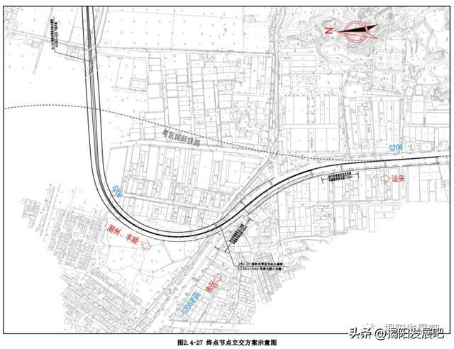 揭阳国道G206改线工开云 开云体育程环评公示丨具体线路走向与建设等内容出炉(图13)
