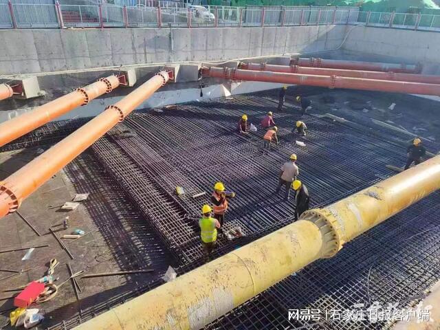 石家庄地铁1号线二期北段工程建设加速推进