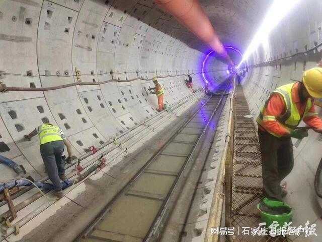 石家庄地铁1号线二期北段工程建设加速推进开云 开云体育(图2)