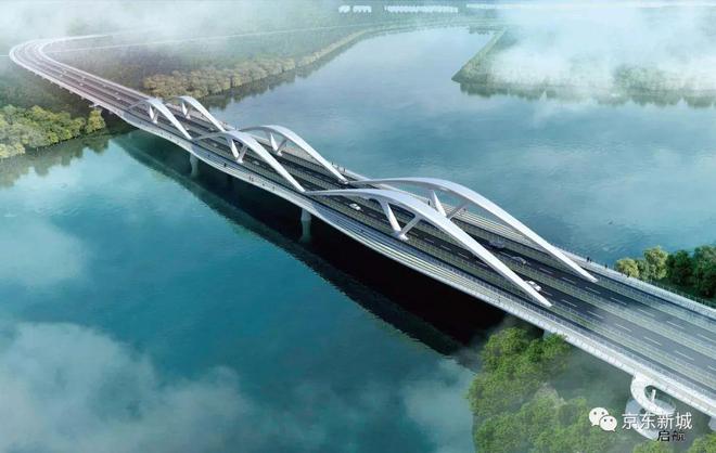 开云体育 开云平台重大利好！这座连接通州与北三县的大桥预计2024年9月完工！(图5)