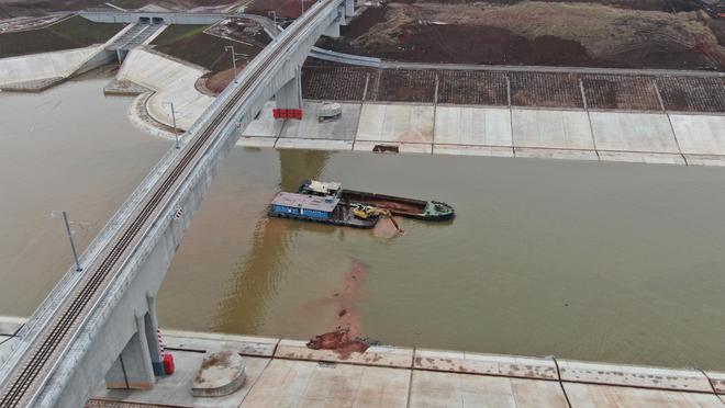 开云体育 开云平台引江济淮涉铁工程建设进入收尾阶段 预计12月下旬完成全部工程量(图2)