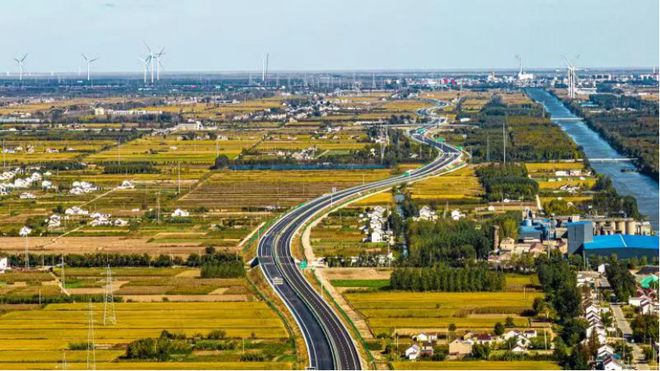 令人惊叹的“射阳速度”——盐射高速公路工