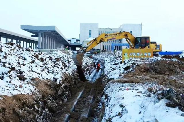 黑开云 开云体育平台河南站配套管网建设进