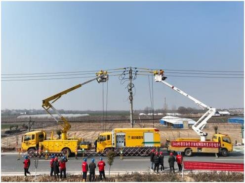 荥阳：收官！冲刺重点工程建设 为电网“强