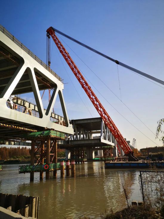 开云体育 开云平台双层桥梁现雏形S3公路新建工程正跨越大治河(图5)
