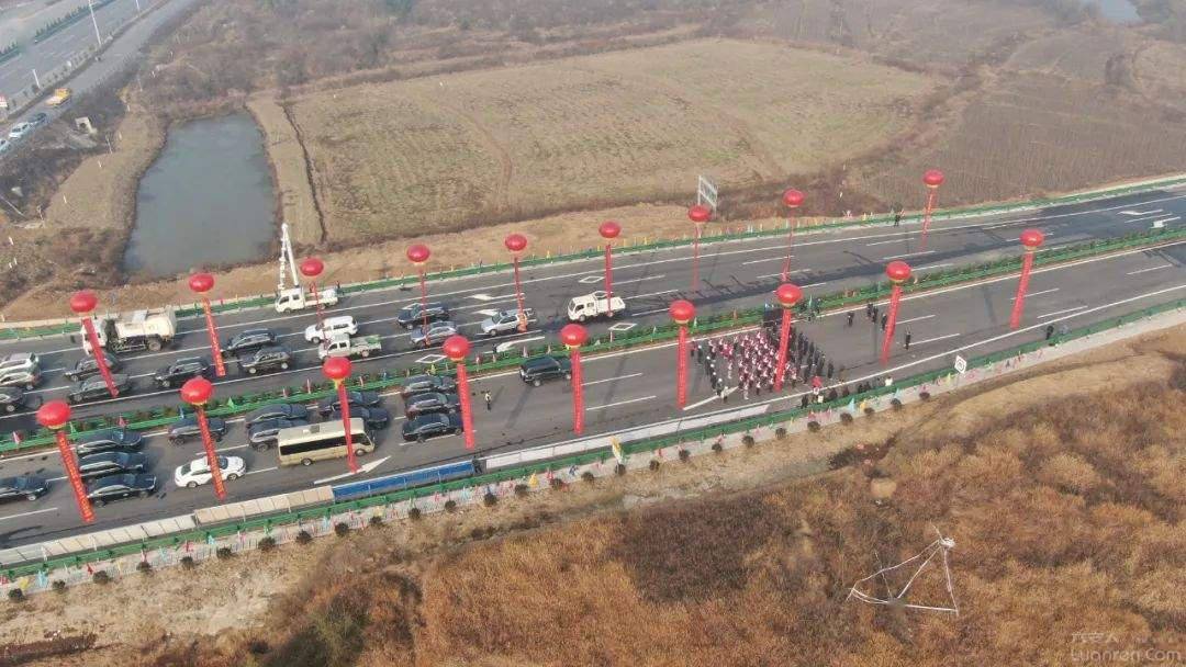 开云体育 开云平台今天S244罗岗至分路口段公路工程全线通车！(图3)