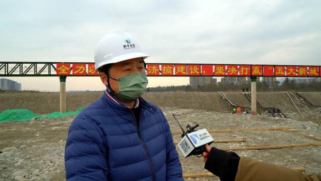 东岸临时支墩渐成型！青城开云 开云体育A