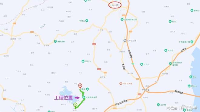 广东江门将对开云体育 kaiyun.com 官网入口X541县道实施升级改造工程建设路线公里(图3)