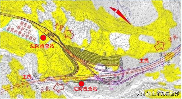 云龙至开云体育 开云平台泸水高速公路工程项目——互通立交及服务区设置(图4)