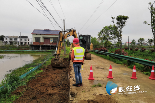 时不我待抢进度 望城3个公路工程项目集中