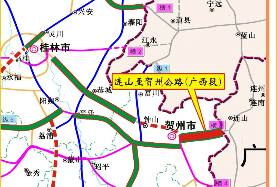 广西4条高速公路获批开云体育 kaiyun.com 官网入口涉及桂林(图2)