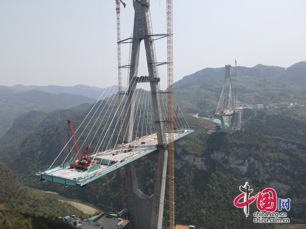 开云 开云体育平台生态保护和项目建设同步古金高速赤水河大桥全面转入上部结构施工(图3)
