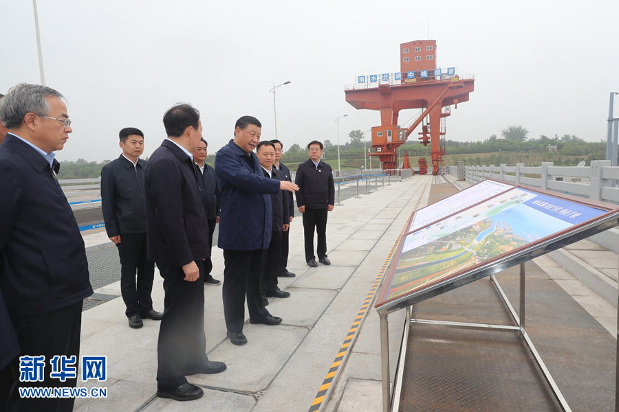 习在推进南水北调后续工程高质量发展座谈会上强调 深入分析南水北调工程面临的新形势新任务 科学推进规划建设提高水资源集约节约利用开云 开云体育平台水平(图3)