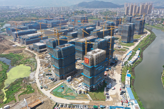 中开云 开云体育平台建海峡：“五一”奋战