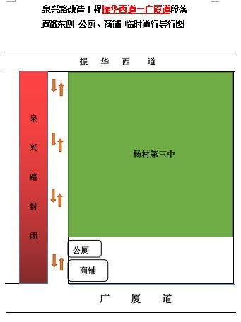 开云 开云体育官网【关注】泉兴路施工封闭！你该怎么走？导行方案请收好(图11)