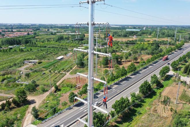 夯基垒台！山东迎峰度夏电力保供工程Kaiyun 开云建设任务圆满完成(图3)