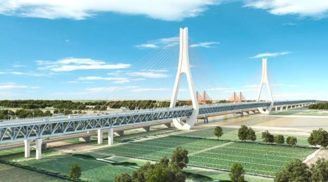 吹响项目建设集结号 济南黄河大桥扩建等11个项目集中开工开云 开云体育平台(图2)