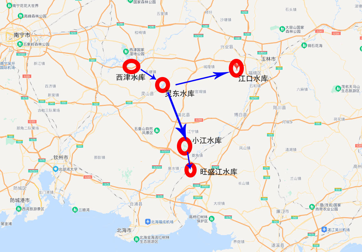 2586亿元的广西水利大工程要来了北海和玉林开云体育 开云官网要用上西江水(图7)