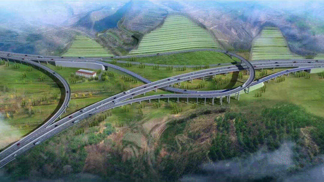 G671太白至Kaiyun 开云华池一级公路工程正式动工建设总10217亿！(图3)