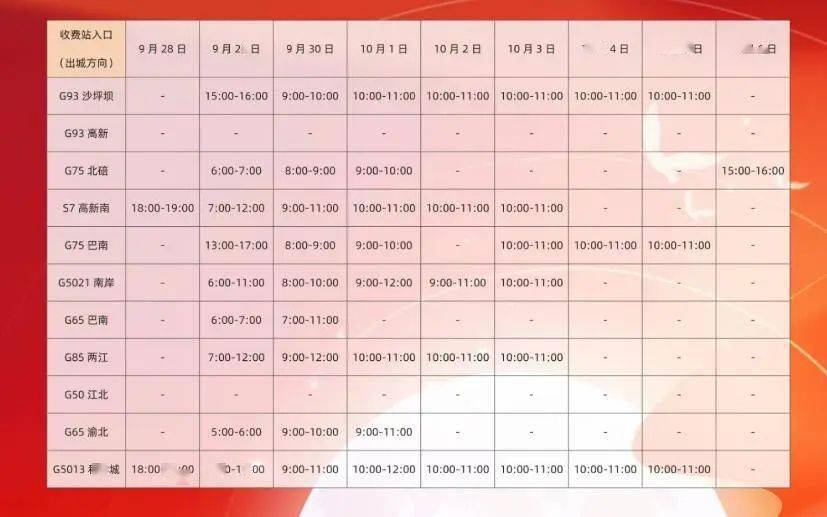 中秋国庆假期重庆开云体育 Kaiyun.
