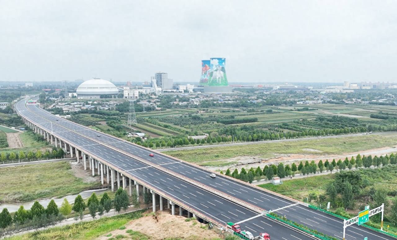 在汉央企参建京昆高速蒲城至涝峪段改扩建工