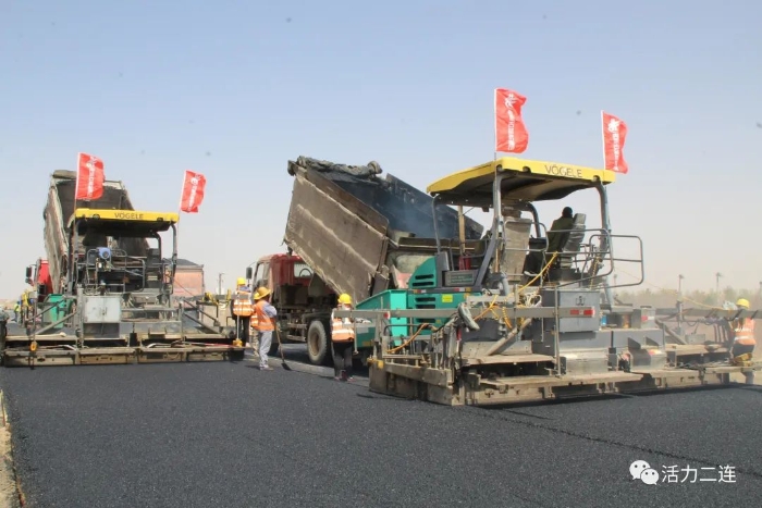 【奋进新征程建功新时代】出行更方便！我市两条在建公路主体工程顺利完工Kaiyun 开云体育(图2)