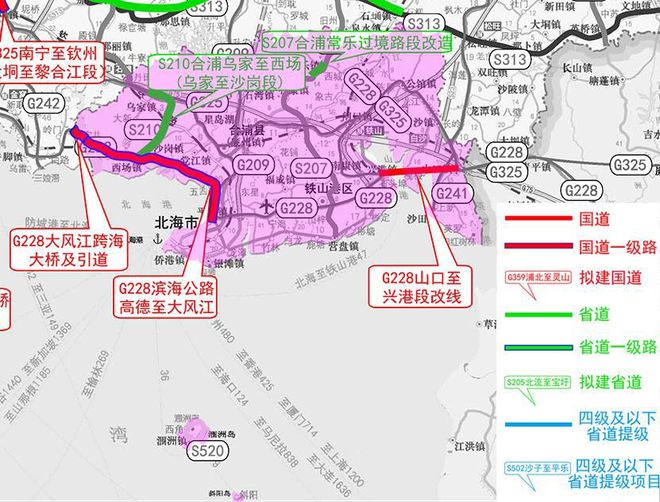 开云体育 开云平台这段连接北部湾三市的广西滨海公路关键工程开工在即(图4)