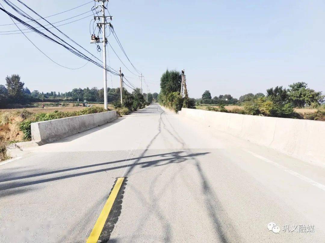 通车开云体育 开云平台！巩义农村公路灾后
